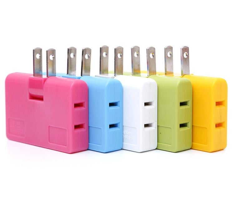 Rotating Mini Extension Plug Adapters