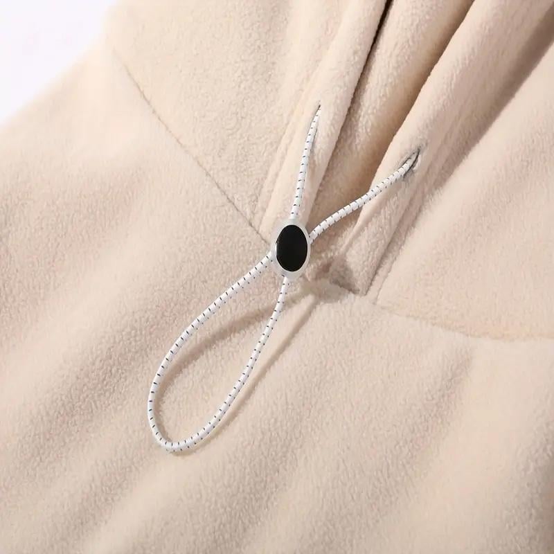 One-piece flannel warm mask hat, outdoor cycling windproof and cold autumn and winter style, warm hat with neck mask