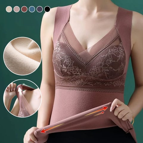 2-in-1 Built-in Bra Thermal Underwear - Wowelo - Your Smart Online Shop