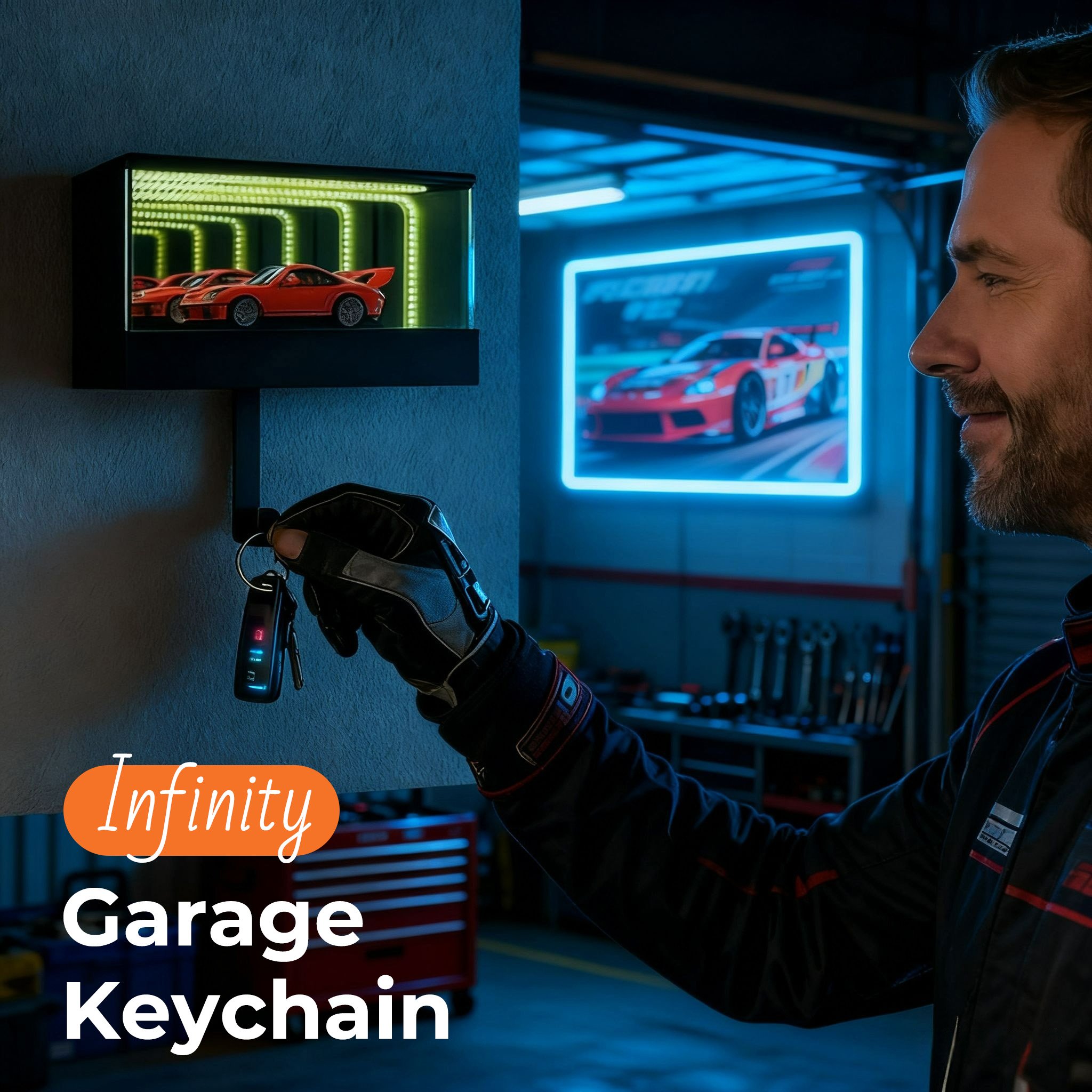 The perfect Christmas gift🎅 Infinity Garage Keychain