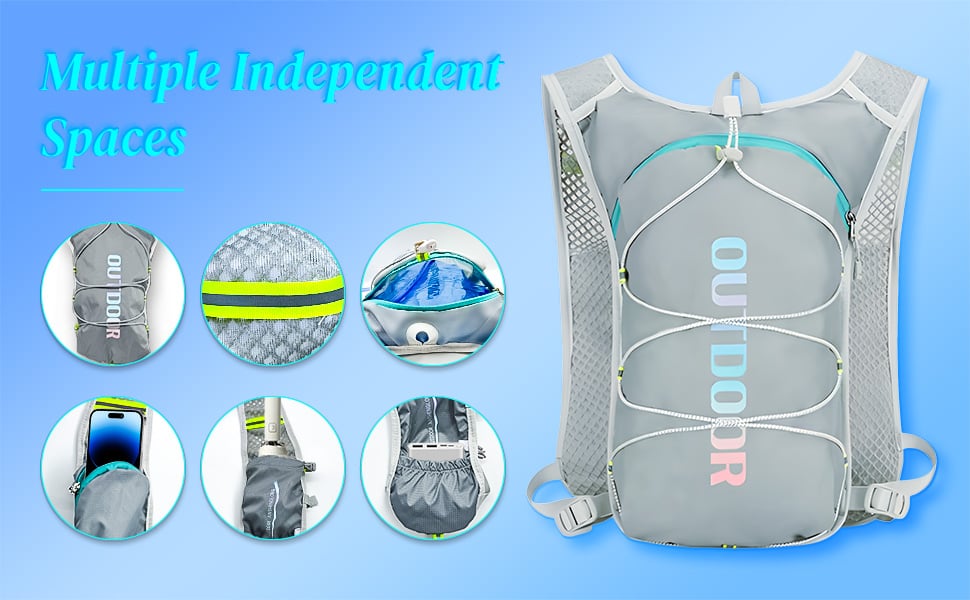 Hydration Vest with 2L Water Bladder Hydration Vest with 2L Water Bladder