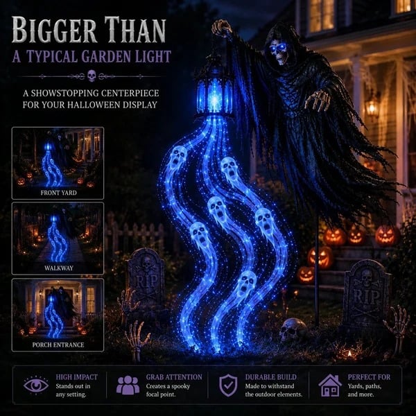 Soul Harvester Reaper Halloween decoration character details