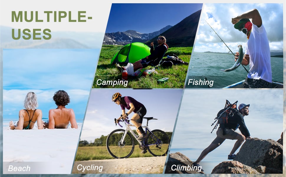 shower bags for camping