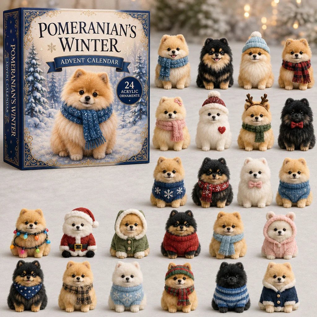 Pomeranian charm collection