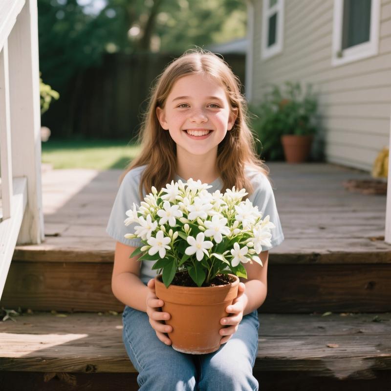【PetalPit】$7.99 for 50 Non-GMO Climbing Silver Jasmine Seeds - Aromatic Evergreen, Ideal Decor Choice for Garden & Balcony