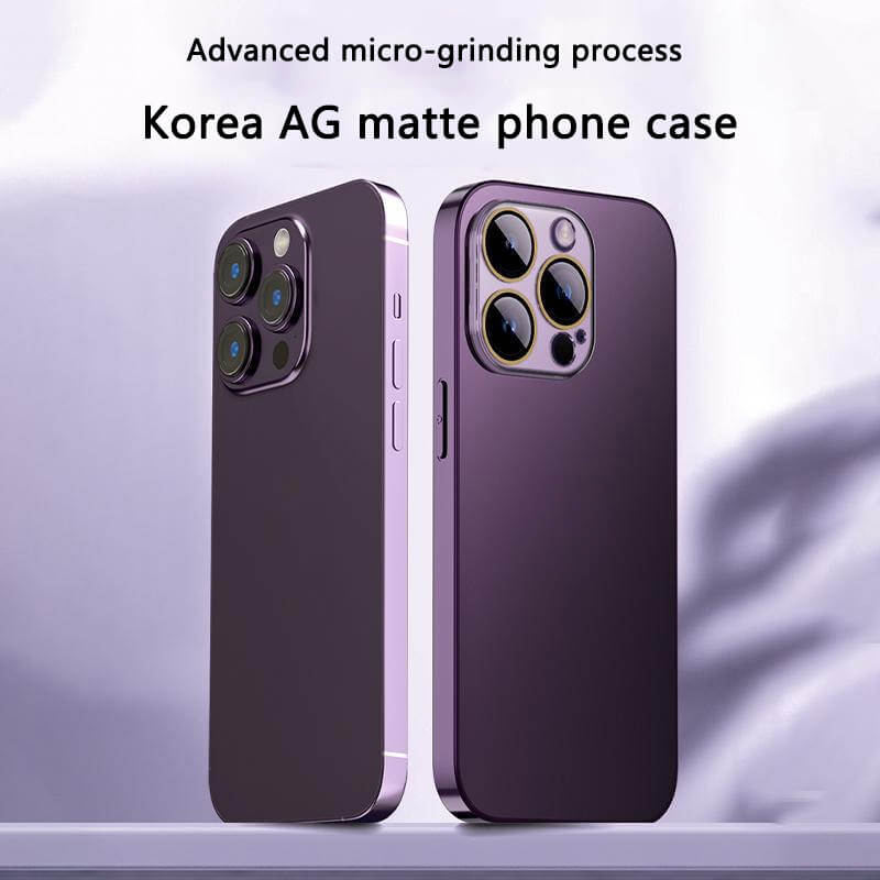 AG frosted glass shockproof Phone Cases