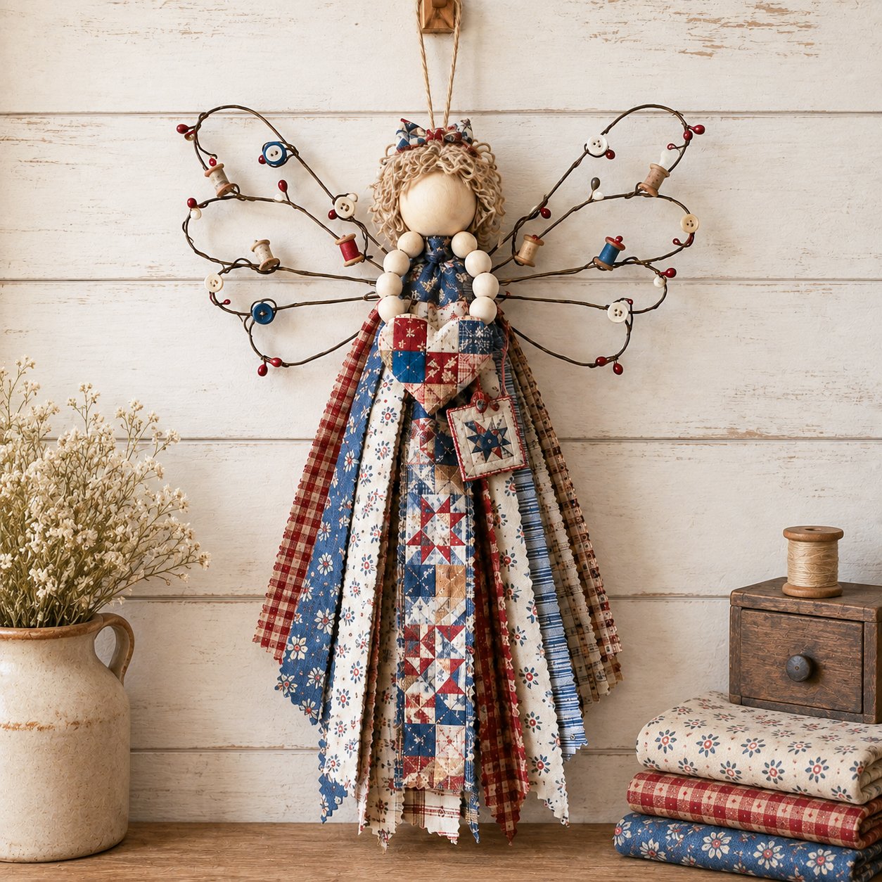 Angel Fabric Hanging Preview