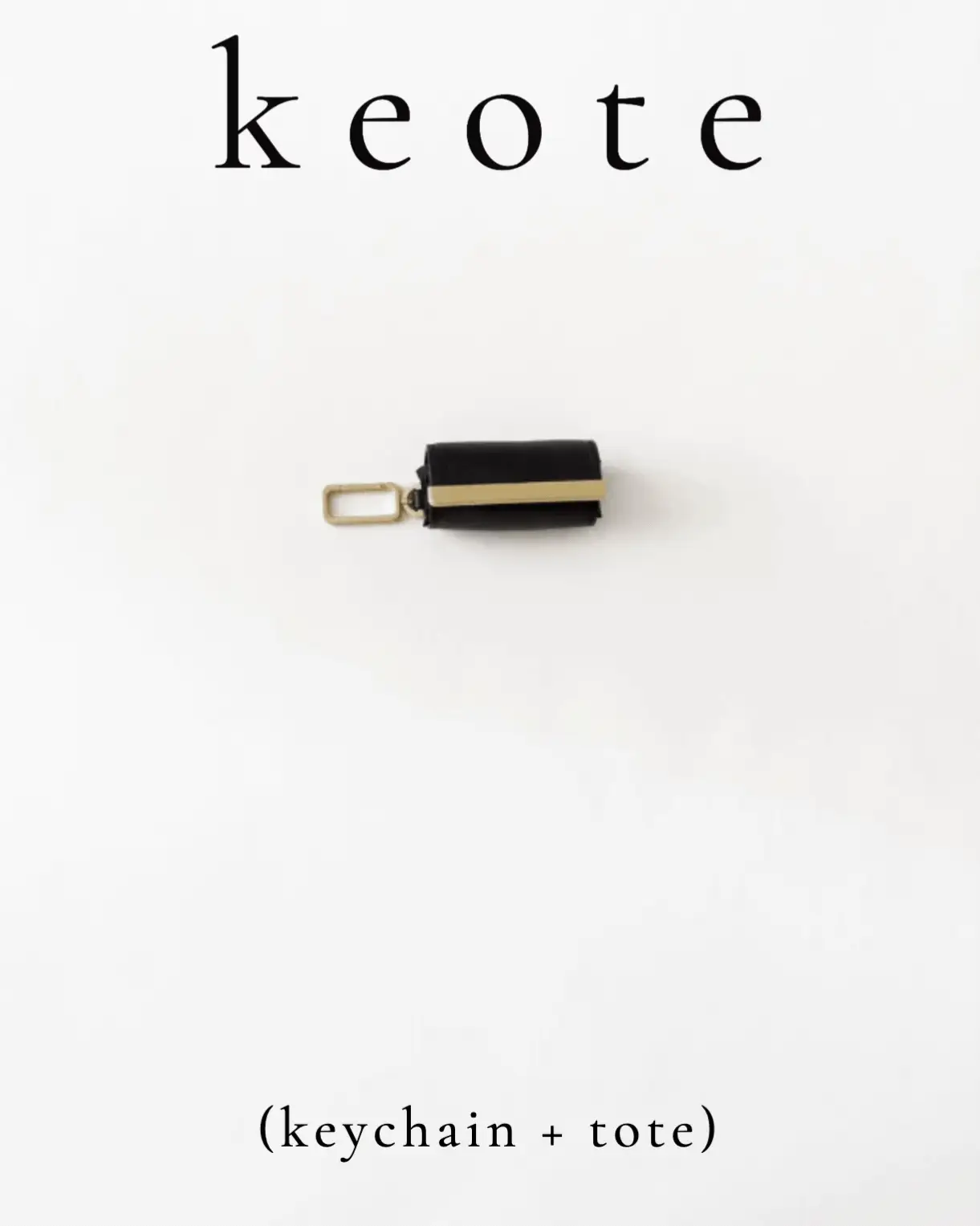 keote - keychain tote