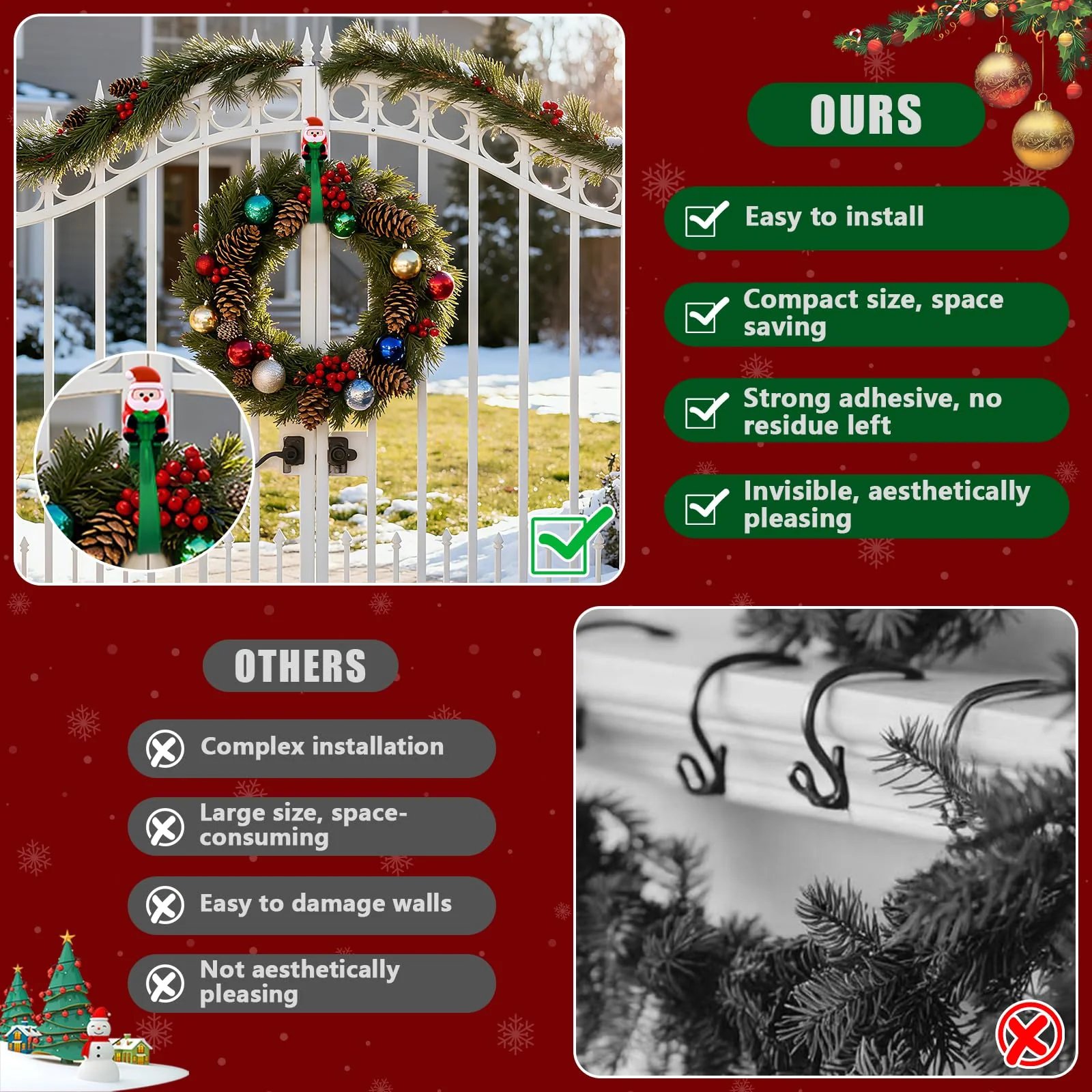 Scratch-resistant on different surfaces