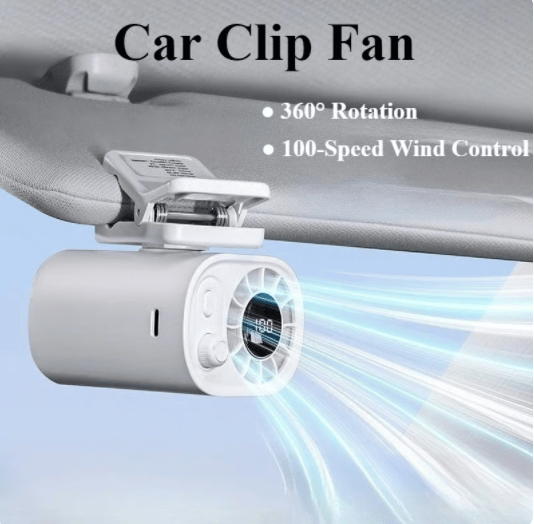 🏆Last day 70% OFF!!🔥 AirFlex Refrigeration fan 360°🔄| LED Display📈| USB⚡