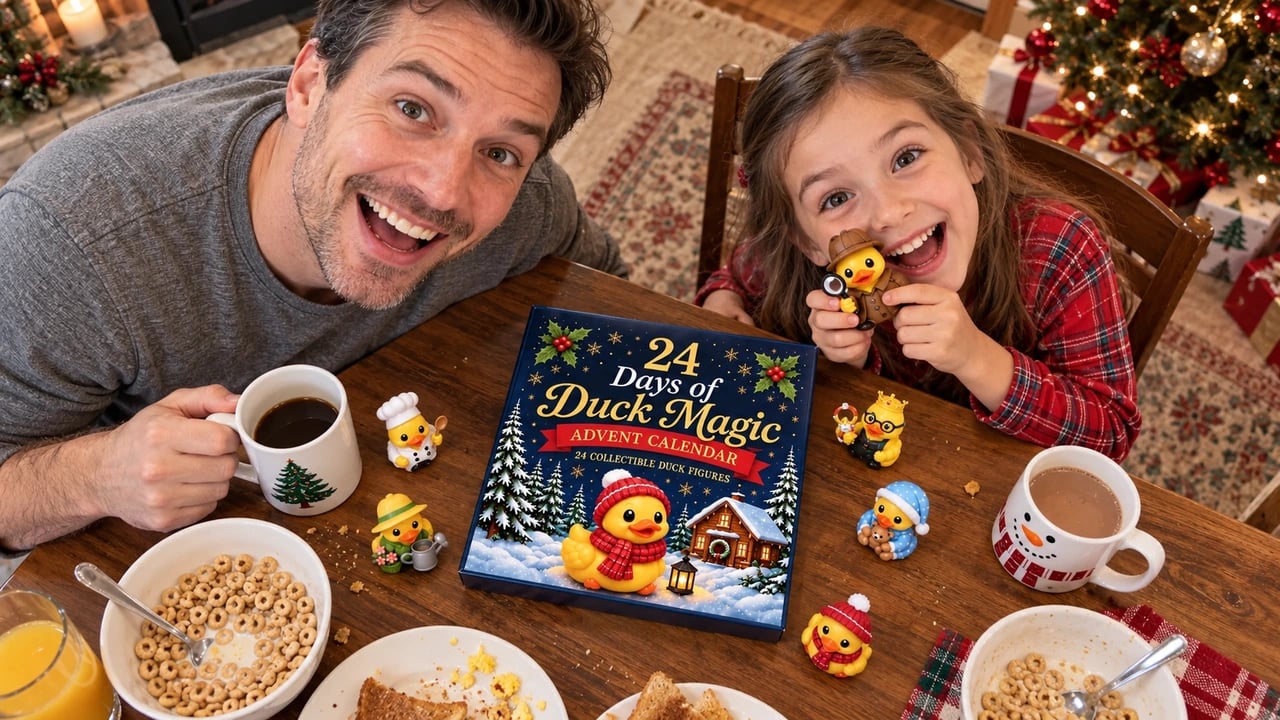 Duck character assortment detail photo