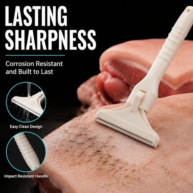 5 cm and 10 cm meat scraper options