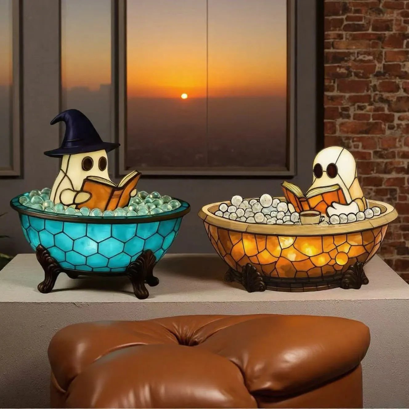 🎃Halloween 49% Off👻Ghost Bubble Bath Lamp🛁