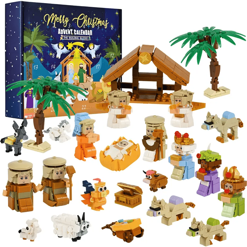 🎅 Early Christmas Sale🎅 Nativity Advent Calendar 2025 - 24 Days