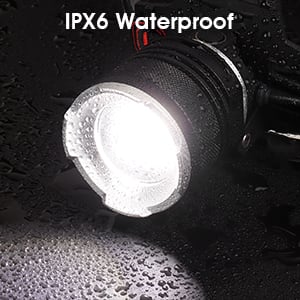 led waterproof headlamp
